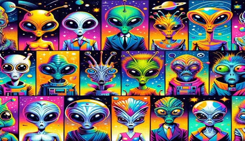 Alien Cartoon Characters