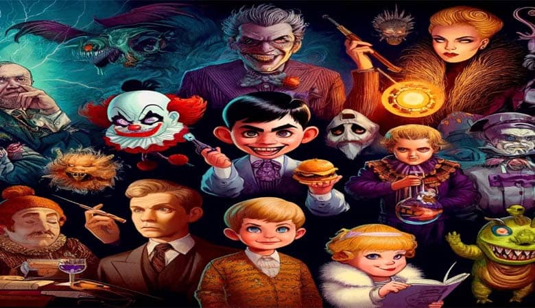 Psychopath Cartoon Characters