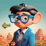 Cartoon Characters with Glasses